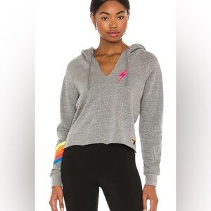 Aviator Nation Bolt Stitch Chevron 5 Hoodie